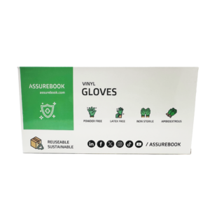 Vinyl Gloves, Powder free, Clear/color disposable gloves, Dispenser Box, Sizes S/M/L/XL, (MOQ 500 Boxes / 100pcs Box) - Image 3