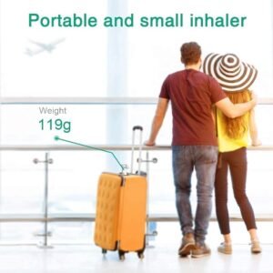 CGY Handheld Mesh Inhaler Automatic Inhalators for Adults and Children Mini Ultrasonic Humidifier for Home and Travel Use Mesh Inhalators with Masks and Mouthpieces (MOQ 50pcs) - Image 3