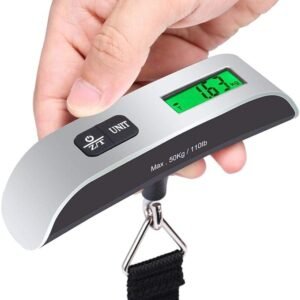 Digital Hanging Luggage Scale Portable Handheld Baggage Scale For Travel Suitcase Scale For Traveling With Lcd Display 50Kg/110Lb (MOQ 200pcs) - Image 4