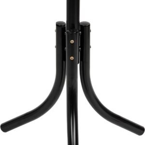 Mind Reader COATRACK11 Standing Metal Coat Rack Hat Hanger 11 Hook for Jacket, Purse, Scarf Rack, Umbrella Tree Stand, Black (MOQ 24pcs) - Image 5