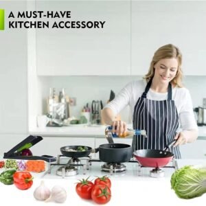 14 in 1 Multifunctional Vegetable Slicer, Veggie Chopper, Mandoline With Container (Green & Grey) (MOQ 30pcs) - Image 8