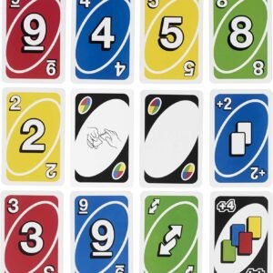 Uno Deluxe Card Game For With 112 Card Deck, Scoring Pad And Pencil, Kid Teen & Adult Game Night For 2 To 10 Players, Makes A Great Gift For 7 Year Olds And Up (50pcs)) - Image 6